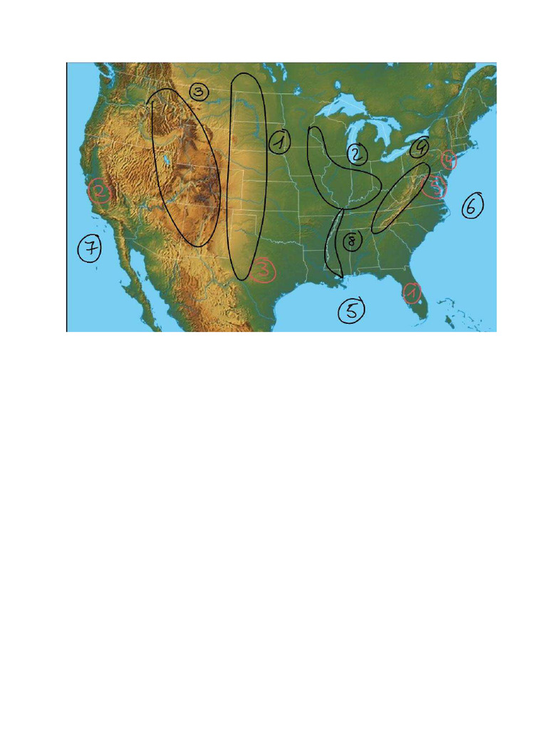 Us Map | PDF