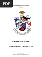Uma reflexão sobre a Sociologia da Comunicação