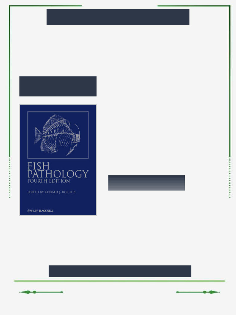 Fish Pathology Fourth Edition Ronald J. Roberts ebook digital ...