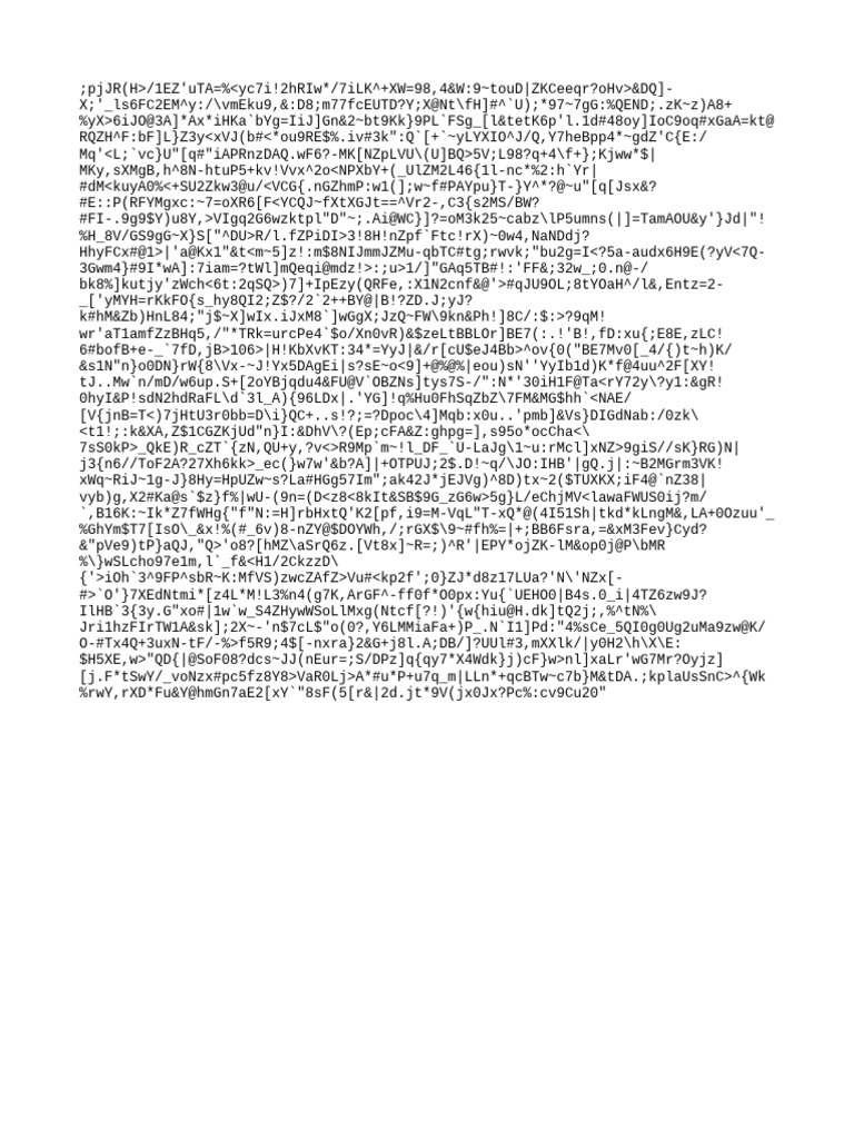 Encrypted Data Analysis Document | PDF