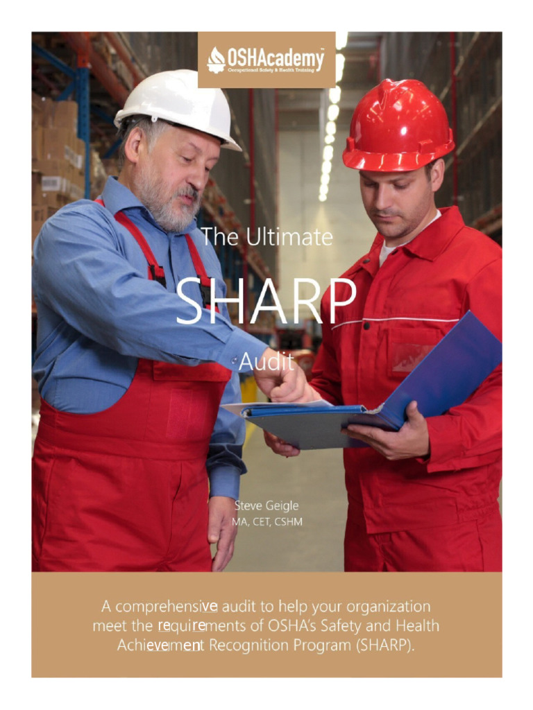 Ultimate SHARP Audit Guide | PDF | Occupational Safety And Health | Safety