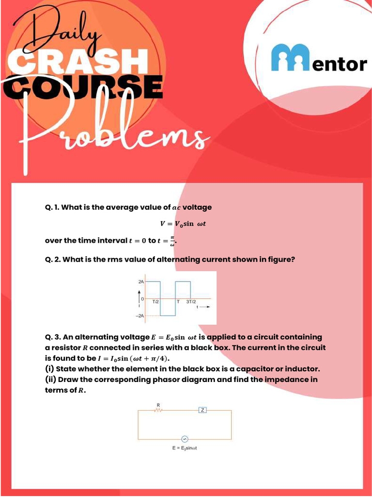 AC Circuit Analysis and Calculations | PDF | Electrical Network ...