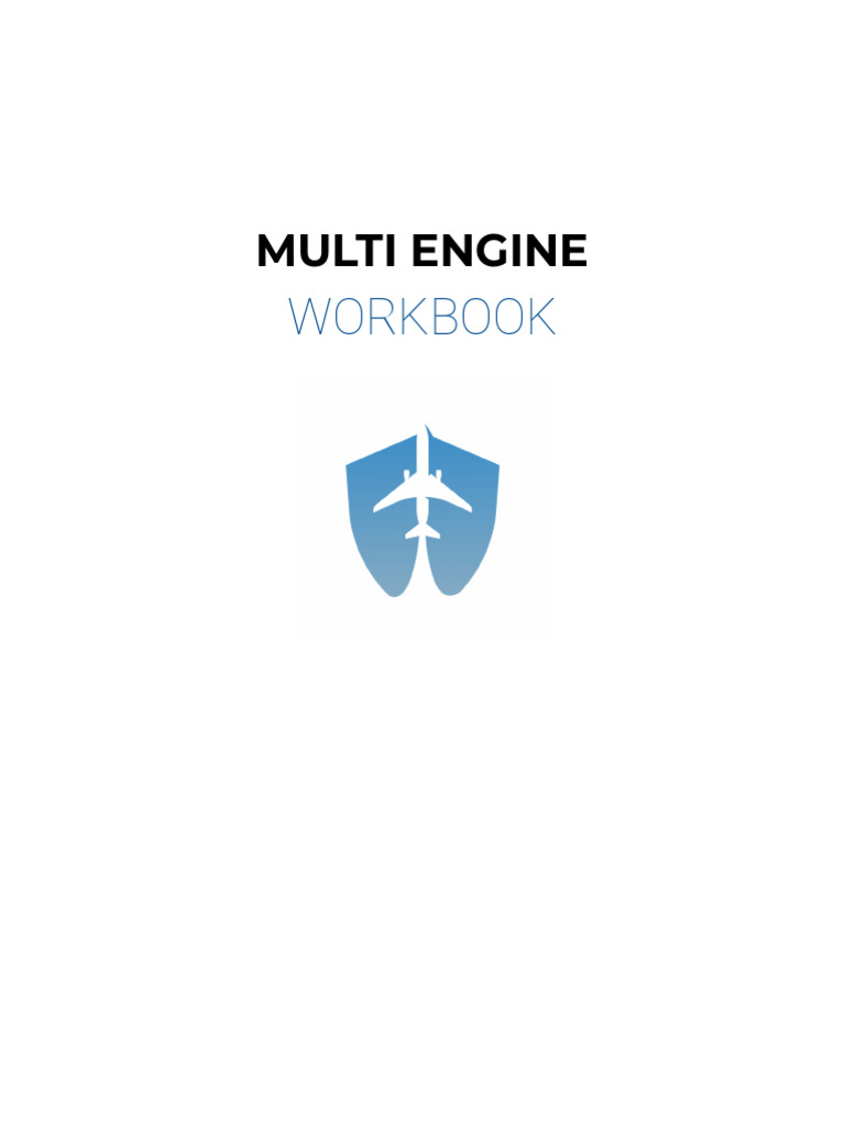 Multi Engine Pilot Workbook Guide | PDF | Aerodynamics | Aerospace ...