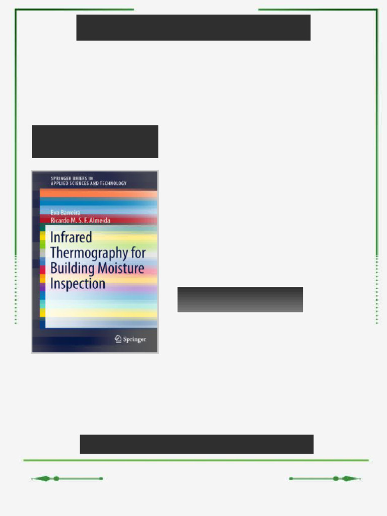 Infrared Thermography for Building Moisture Inspection Eva Barreira ...