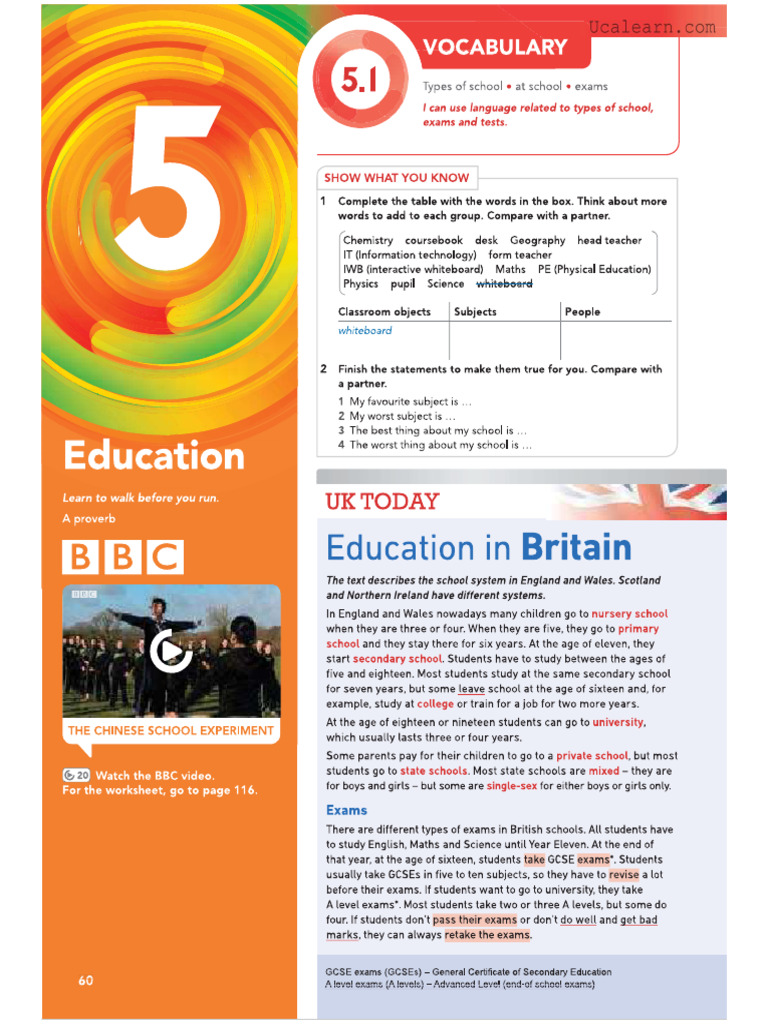 E1 Education Coursebook | PDF