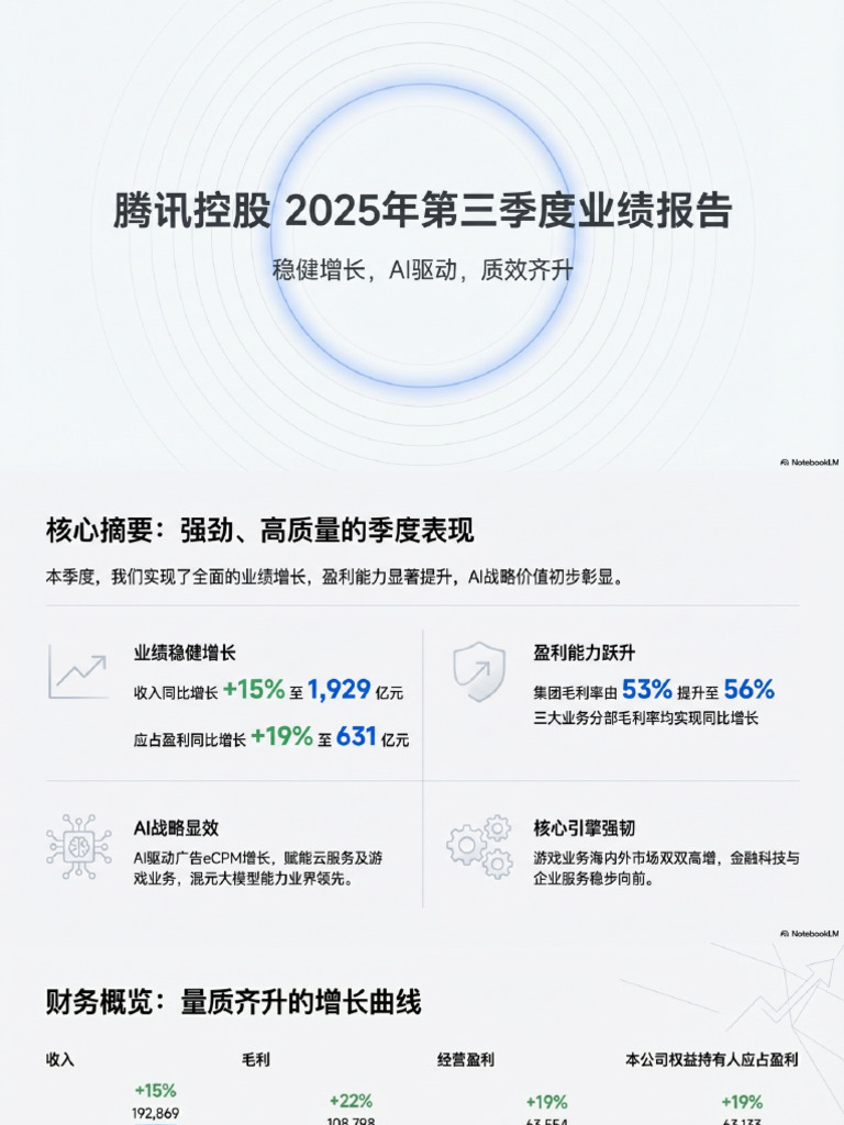 Tencent Q3 2025 AI and Quality Growth | PDF