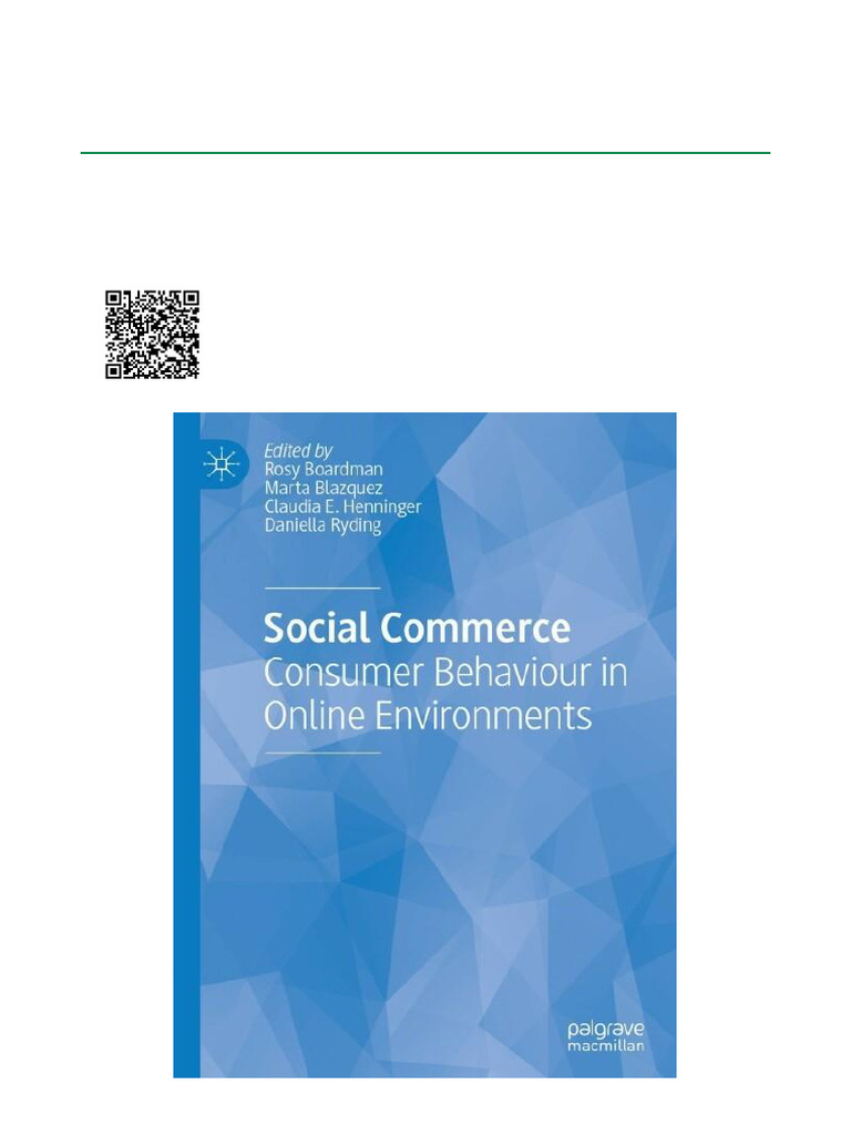 Social Commerce Consumer Behavior Insights | PDF | Brand | Social Media