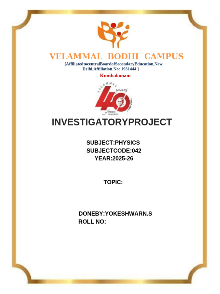 AC Generator Project by Yokeswaran S | PDF