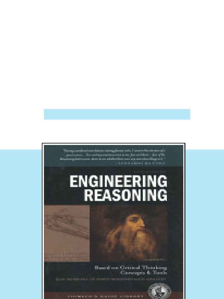(Ebook) The Thinker's Guide to Engineering Reasoning: Based on Critical ...