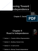 Moving Toward Independence: Chapter 5, Section 4