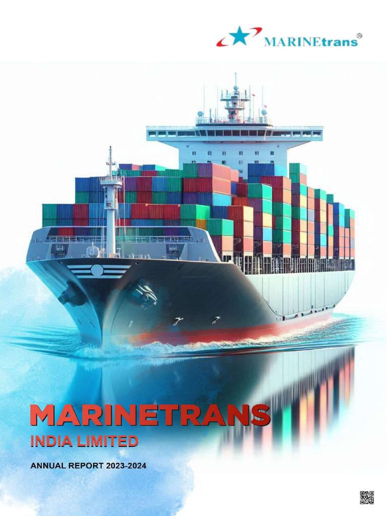 Marinetrans Annual Report 2023-24 | PDF | Logistics | Cargo