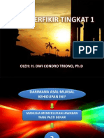 Materi 3. Teori Berfikir Tingkat 1