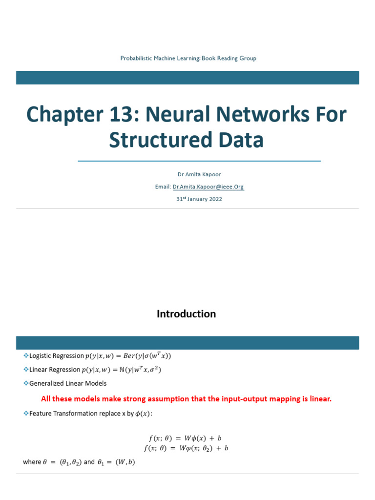 Neural Networks for Structured Data | PDF | Deep Learning | Algorithms