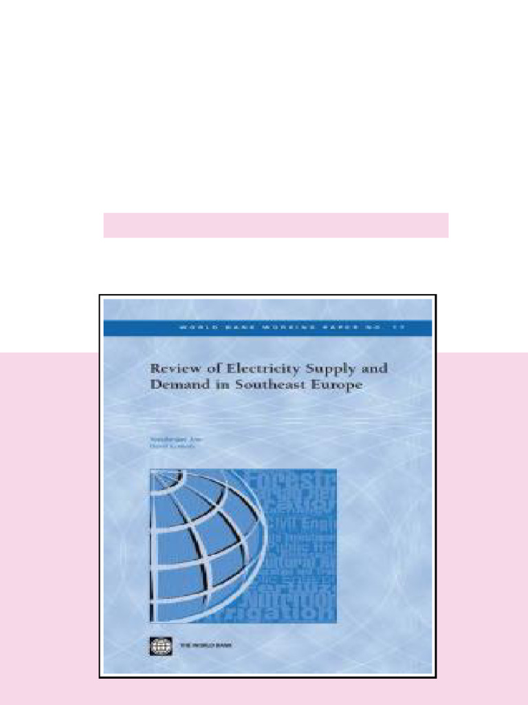 (Ebook) Review of Electricity Supply and Demand in Southeast Europe by ...
