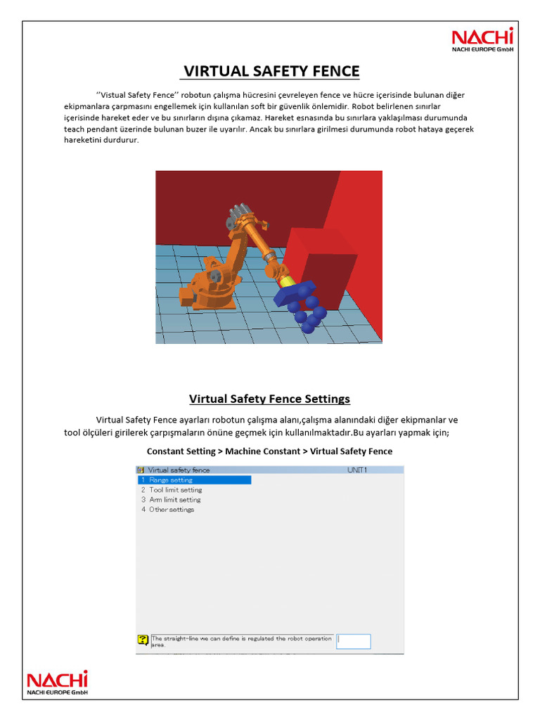 NETR - TR - Virtual Safety Fence | PDF