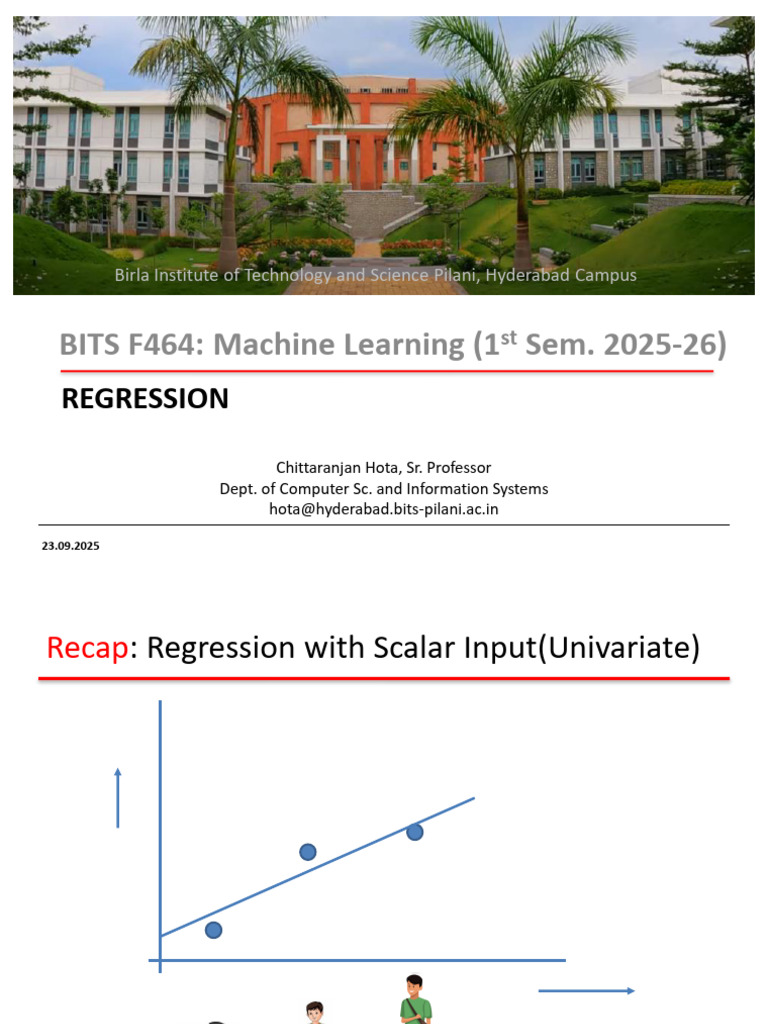Understanding Regression in Machine Learning | PDF | Regression ...