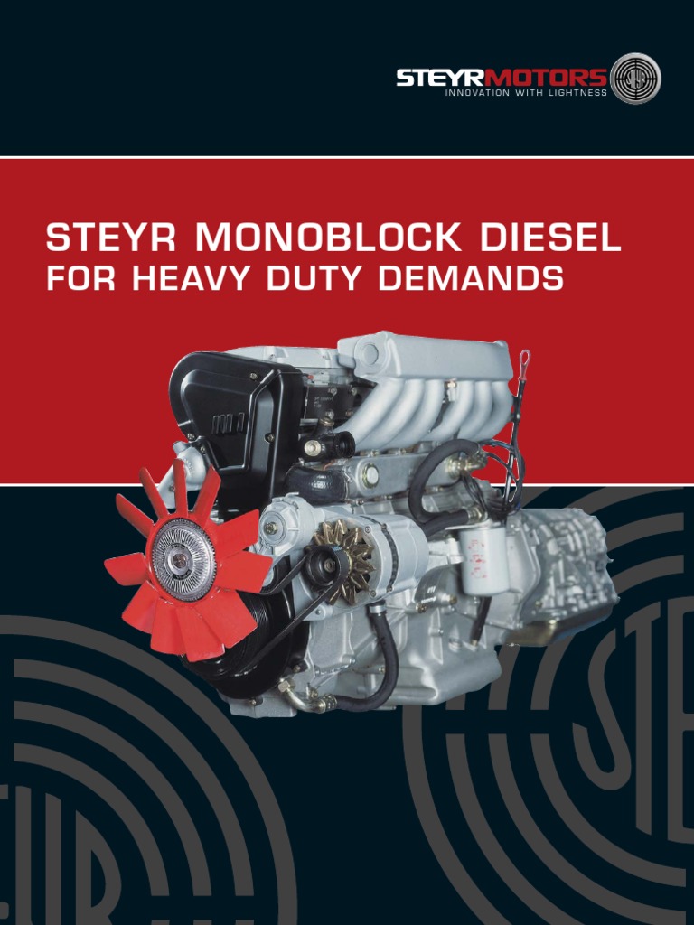 Steyr Diesel Motoren 1947 bis 1969 - Steyr WD 113, 213, 313, 413, 613