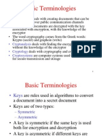 Basic Terminologies: - Cryptography