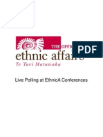 Live Polling at EthnicA Conferences