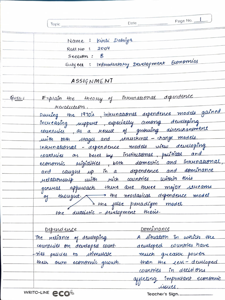 Development Assignment | PDF