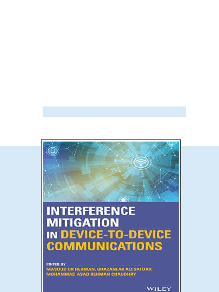 (Ebook) Interference Mitigation in Device-to-Device Communications by ...