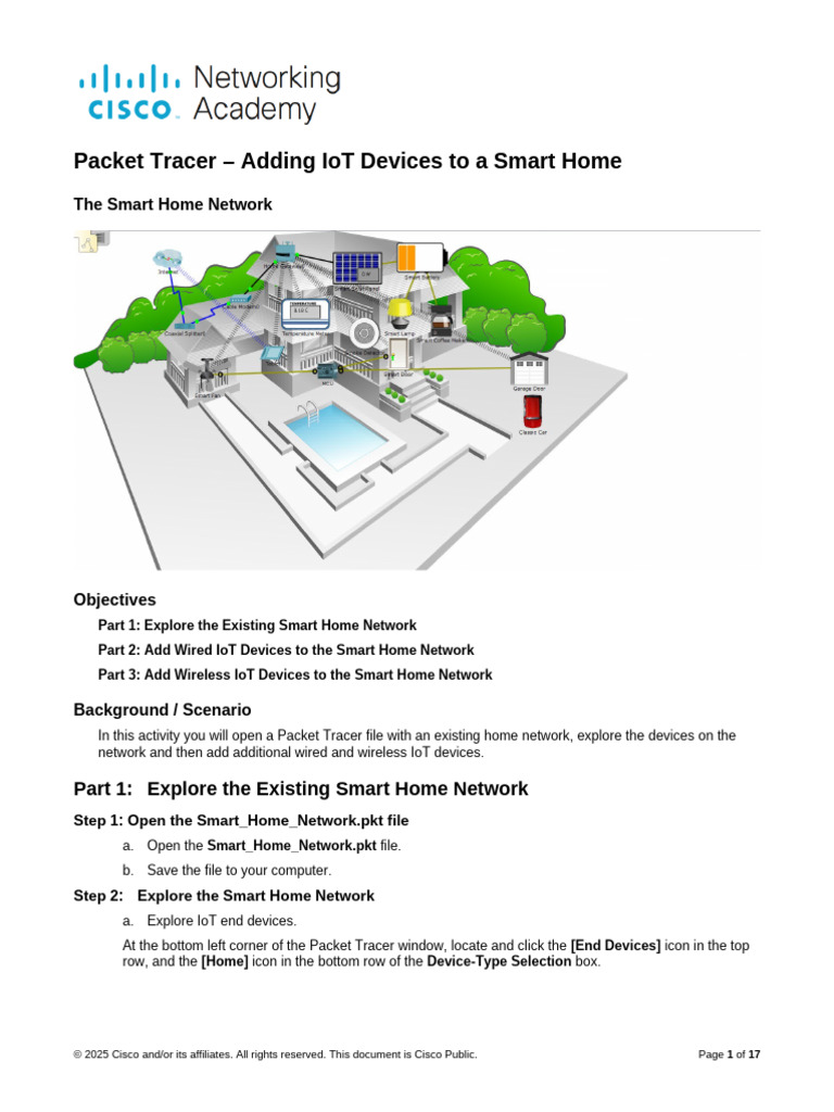 Add IoT Devices to Smart Home Network | PDF | Gateway ...