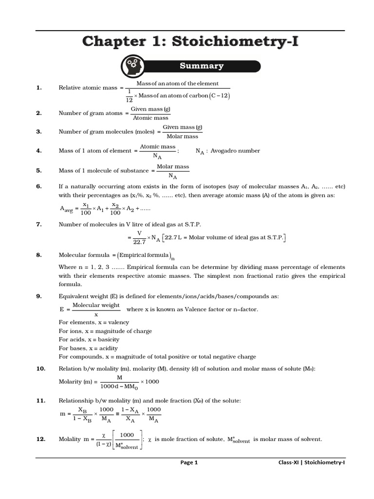 Stoichiometry and Atomic Structure Guide | PDF | Atomic Orbital | Acid ...