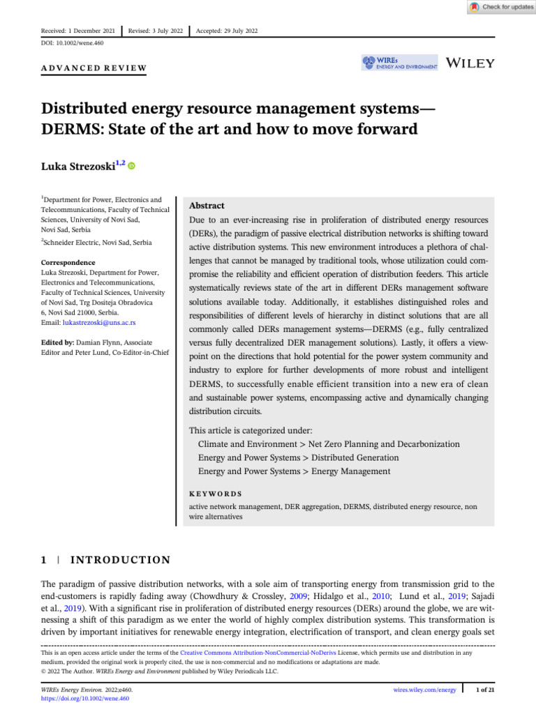 075 Distributed Energy Resource Management Systems—DERMS Stateof the ...