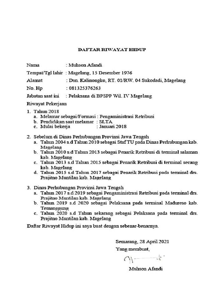 CV Scan | PDF