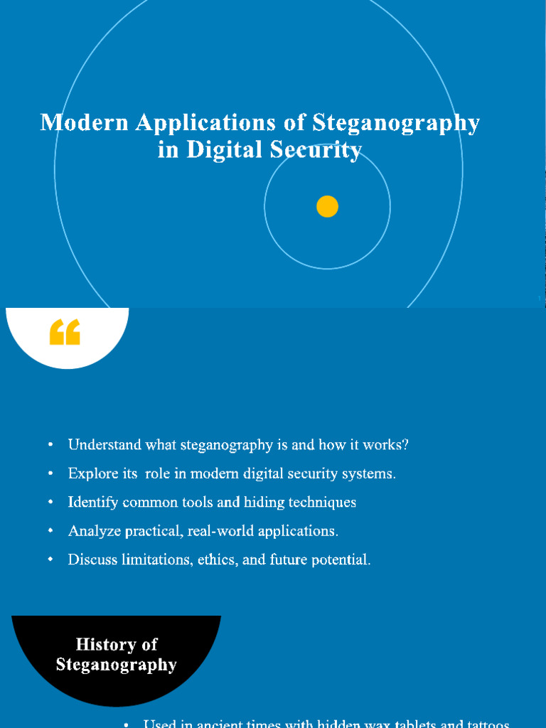 Understanding Steganography Techniques | PDF | Computing | Cyberspace