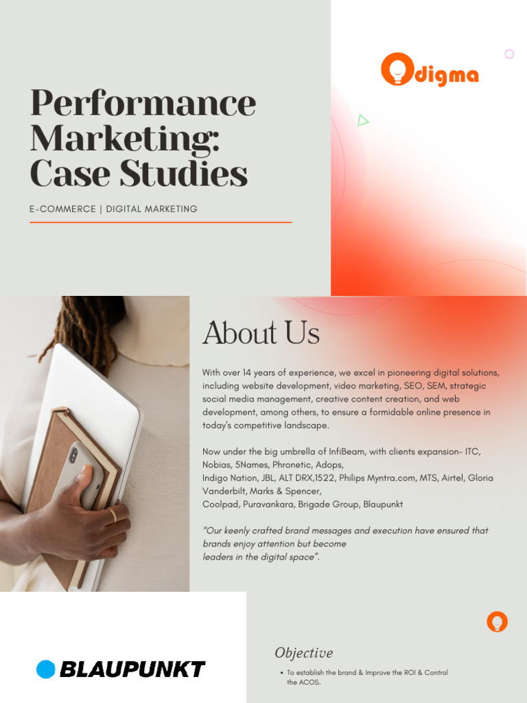 E-Commerce Performance Marketing Insights | PDF | Brand | Strategic ...