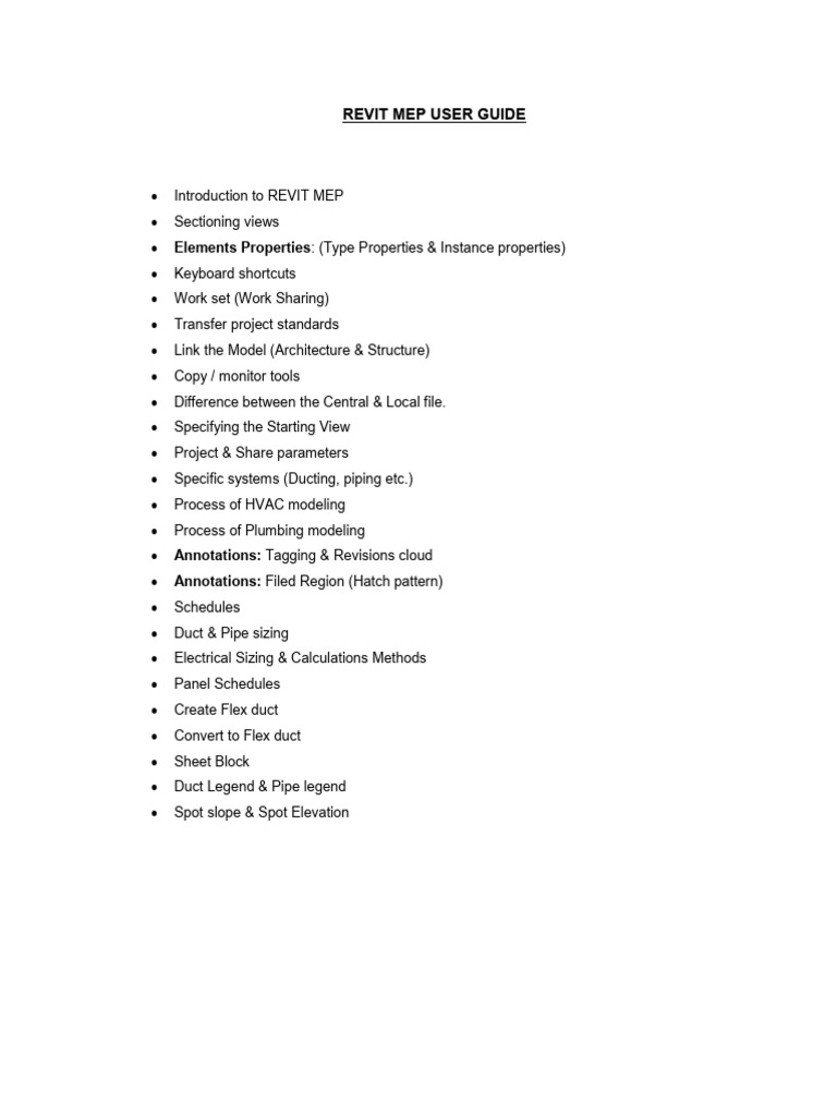 Revit Easy | PDF | Autodesk Revit | Duct (Flow)