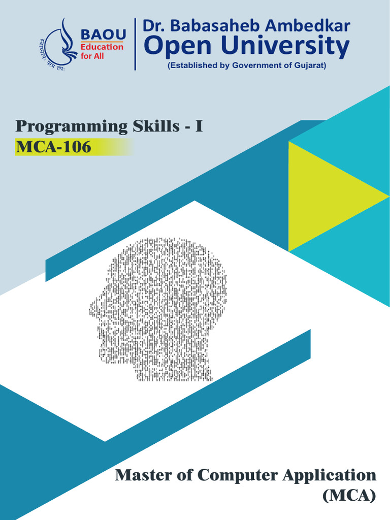 MCA-106 Programming Skills I Guide | PDF | Html Element | Html