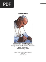 Juan Pablo II. Catequesis Cristológicas 1987-1989