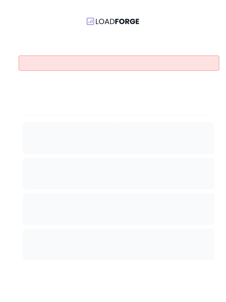 Executive Load Test Results Summary | PDF | Computing | Information ...