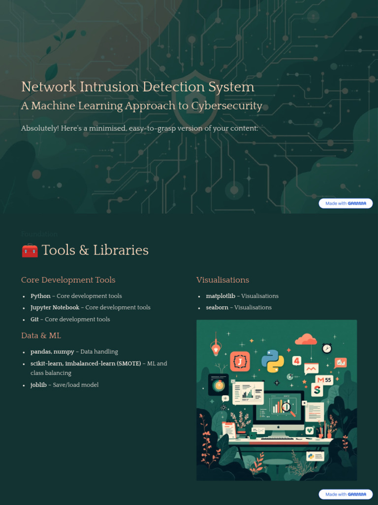 Machine Learning for Network Intrusion Detection | PDF