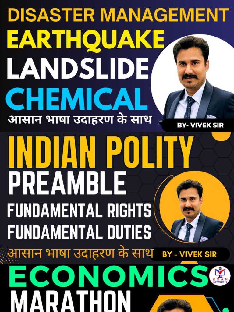 Disaster Management Earthquake Landslide | PDF