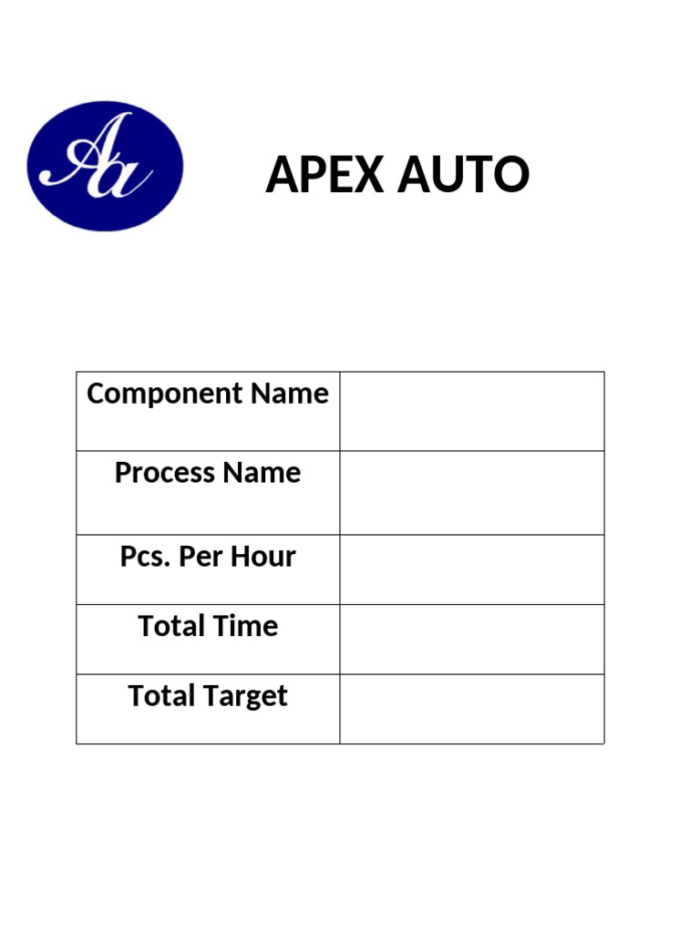 Production Format For Drill | PDF