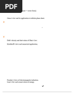 Physics Derivations for Class 12 CBSE | PDF | Magnetic Field | Inductance