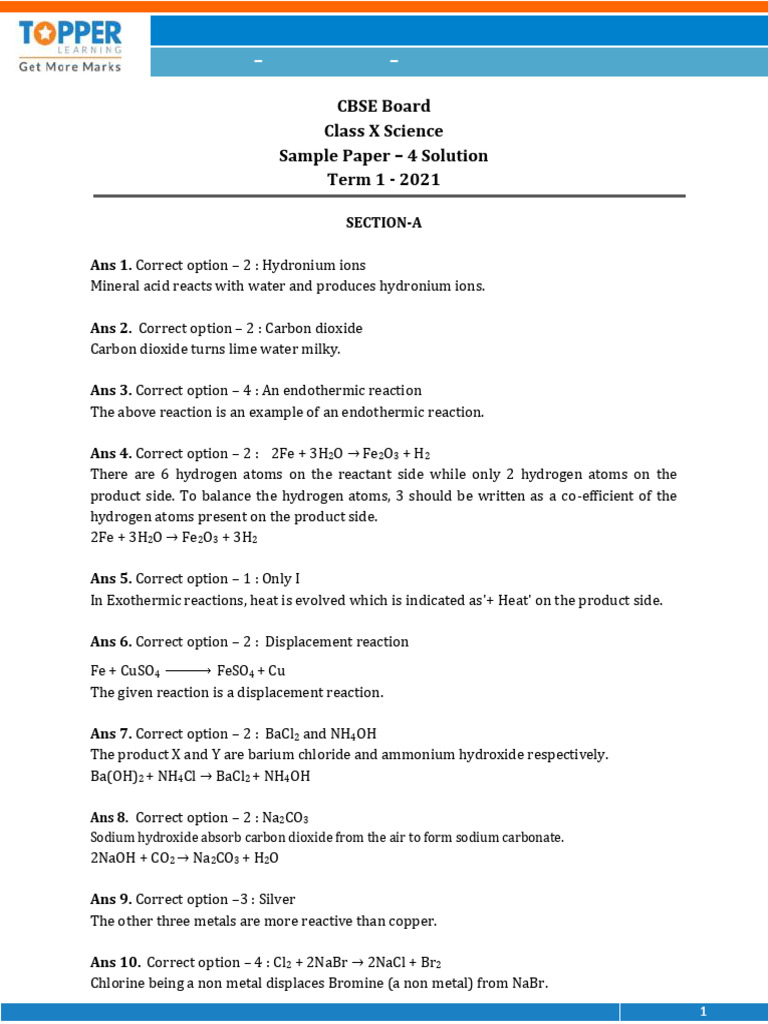 Topper 101 2 5 Science Solution Up202109171708 1631878724 0932 | PDF ...