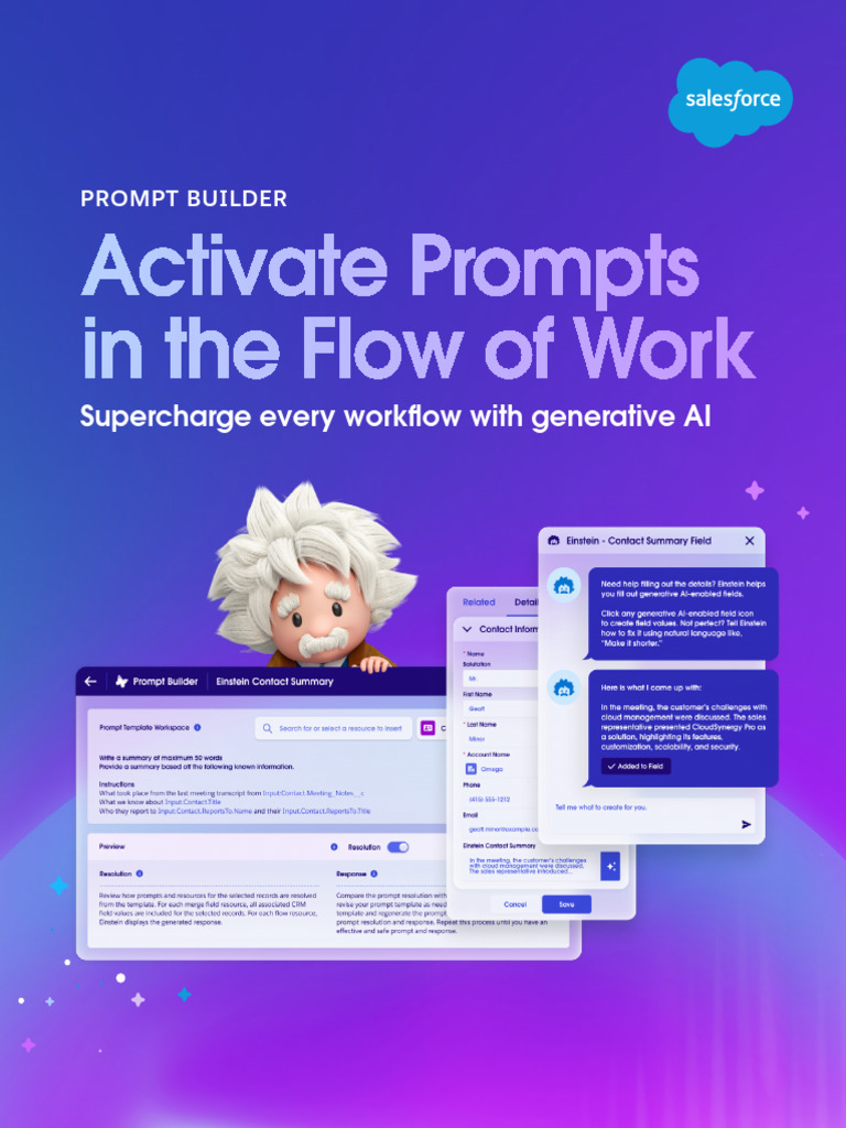 Enhance Workflows with AI Prompt Builder | PDF | Artificial ...
