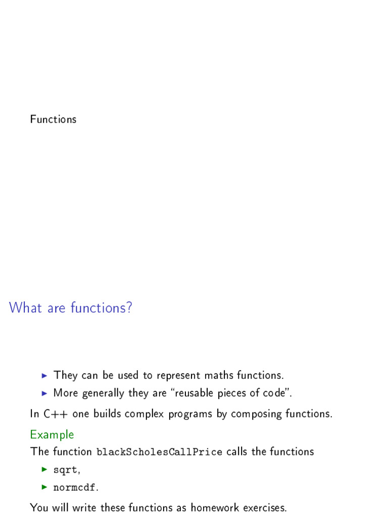 Cpp Chapter3 Slides | PDF | Namespace | C++