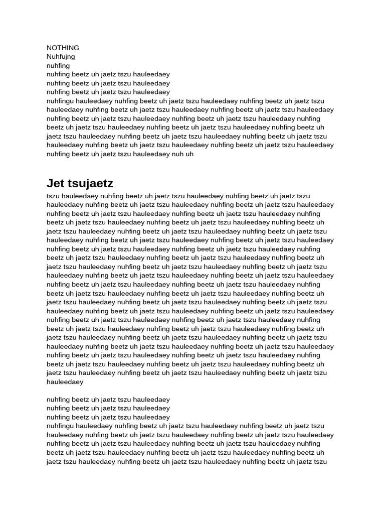 NOTHfING (f4)fa | PDF