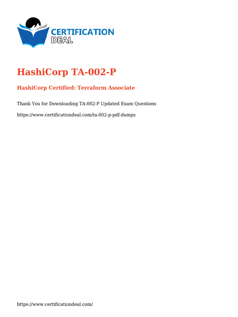TA-002-P Terraform Associate Exam Guide | PDF | Virtual Machine ...
