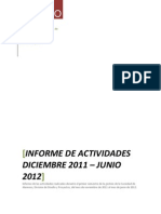 Informe de Actividades IMPULSO Diciembre Junio 2011