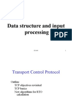 Data Structure and Input Processing
