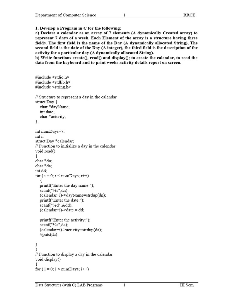 dslab | PDF | Computer Programming | Computing