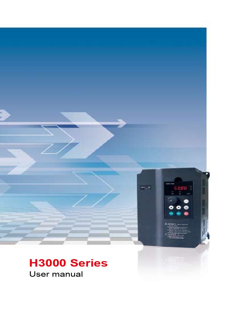 H3000 Series Inverter User Manual | PDF | Power Supply | Power Inverter