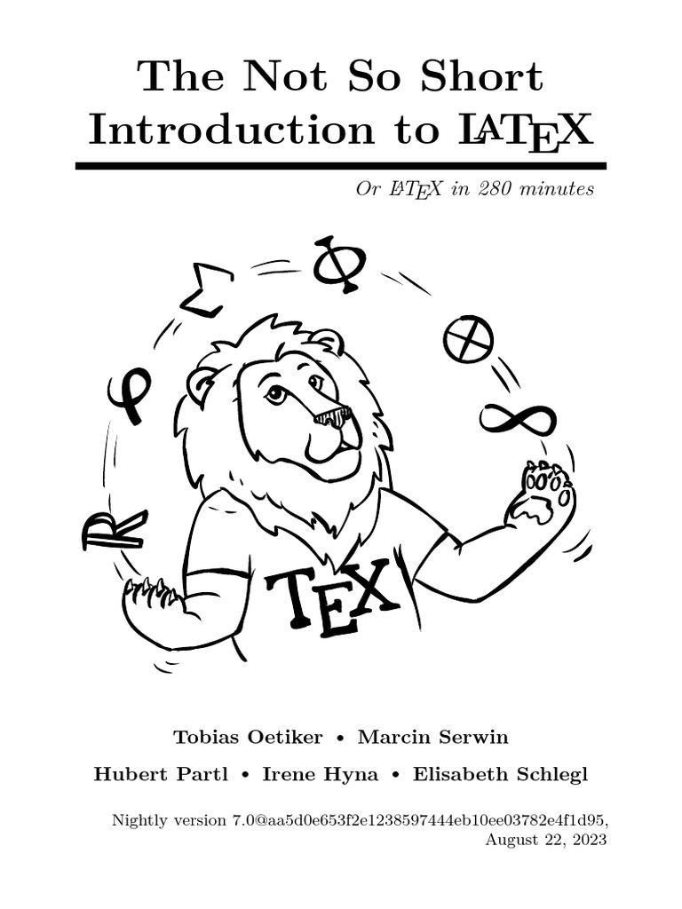 latex-introduction | PDF | Te X | Text