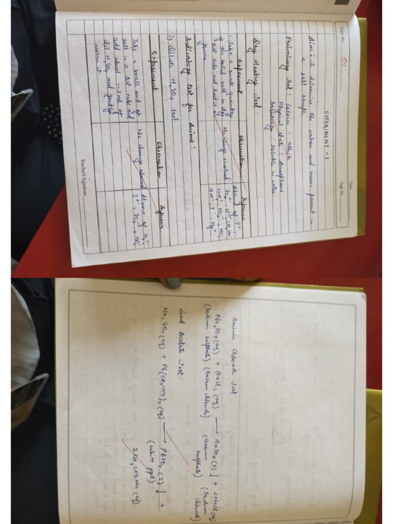 Chemistry Experiment 7 | PDF